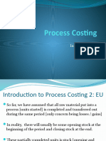 Process Costing EU WAM and FIFO