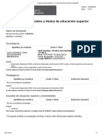 Consulta de Grados y Titulos de Educación Superior Fran Caso