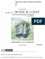 Book Review Sun Wind and Light Architect