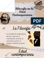 Filosofía en La Edad Contemporánea