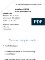 Acc 206 Manufacturing Account 2021