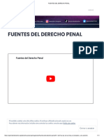 Fuentes Del Derecho Penal