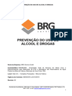 Plano de Prevenção Do Uso de Alcool e Drogas - BRG Eta 5900063408