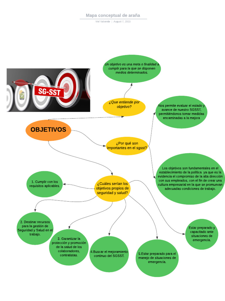 Mapa Conceptual de Araña | PDF