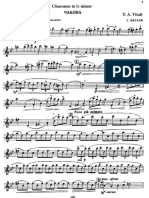 Free Sheet Music _ Vitali, Tomaso Antonio - Chaconne (Violin and Piano)