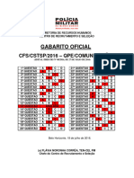 Gabarito CFS16 Comunicações