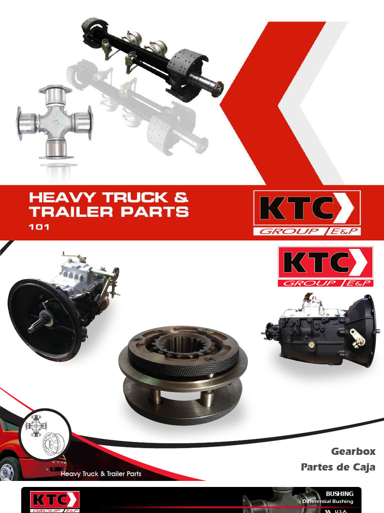 KTC Heavy Trucks Trailer Parts | PDF | Manual Transmission