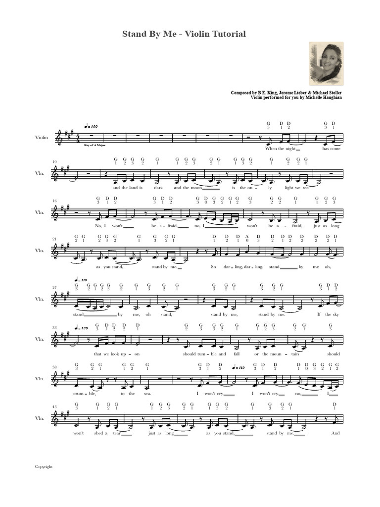Stand by Me Violin Tutorial1 PDF