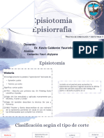 Episiotomia - Episiorrafia