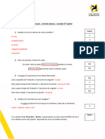 FR Test de Niveau Cours Griffon 1ere Partie Corrige