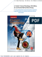 Solution Manual For Vanders Human Physiology 15th Edition Eric Widmaier and Hershel Raff and Kevin Strang