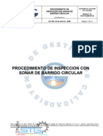 CD-PRO-DO-10 Procedimiento de Inspeccion Con Sonar de Barrido Circular