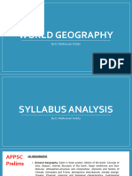 Overview of World Geography