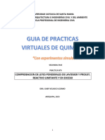 Practica 8. Comprobacion Leyes Ponderales. Reactivo Limitante y en Exceso