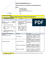 Sesiones de Aprendizaje Nro. 4