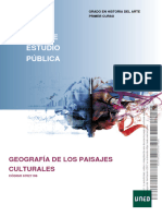 Guía Docente Geografía de Los Paisajes Culturales Uned