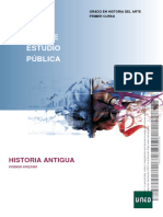 Guía Docente Historia Antigua UNED