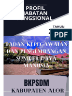 Buku Rumpun Jft Asn Kab. Alor 2023 Bid Pengembangan Bkpsdm Alor