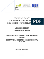Informe Prioritario Ex - 07 - 231 - 1867 - 12 Proyecto Barrio Bosa Vital