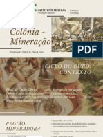 Brasil Colônia - Mineração