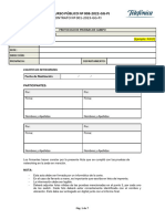 PJ - Protocolo de Pruebas SW