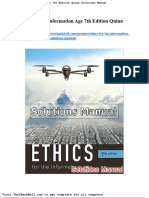 Ethics For The Information Age 7th Edition Quinn Solutions Manual