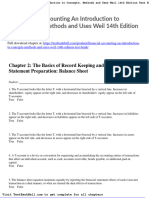 Financial Accounting An Introduction To Concepts Methods and Uses Weil 14th Edition Test Bank