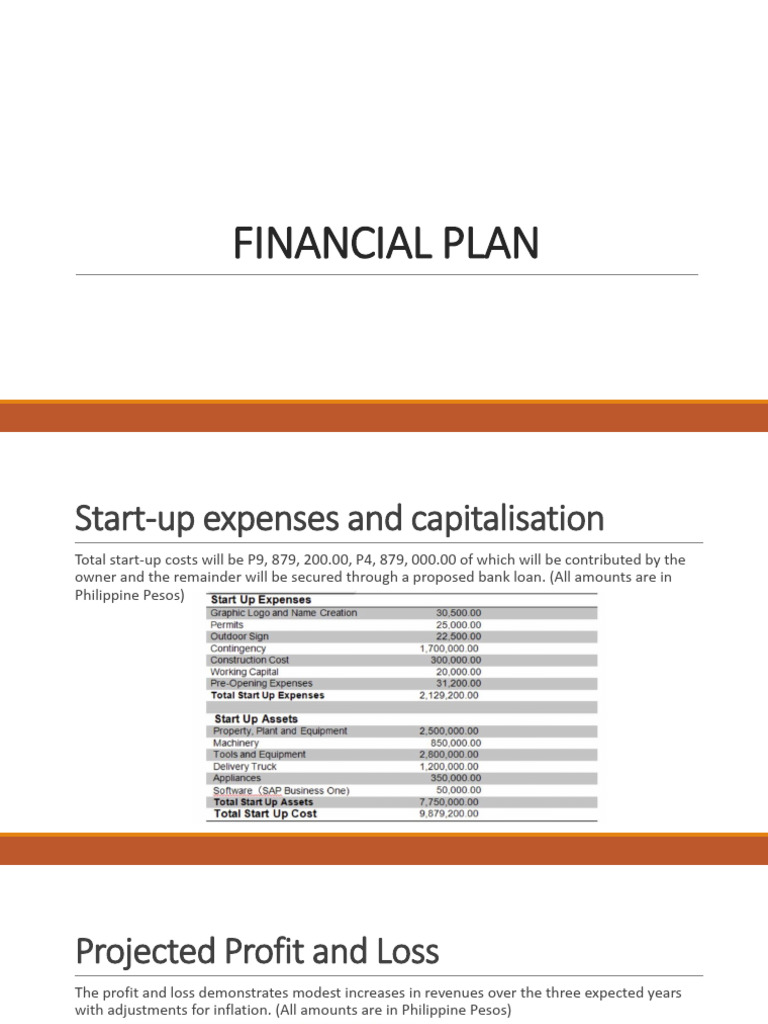 Financial Plan PDF