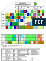 Jadwal PJJ Online SMT 2 Keseluruhan Edit