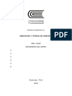 Informe de Laboratorio Fisica #1