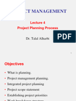 Lec - 4 - Planning Process