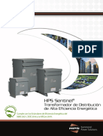 HPS Sentinel Energy Efficient Low Voltage Distribution Selection Guide ESP