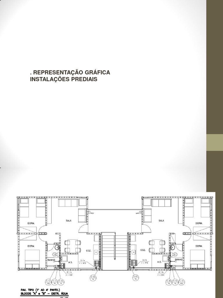 Representaçao Grafica Instalaçoes Prediais | PDF