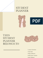 @coffeecloud9 Cute Study Planner