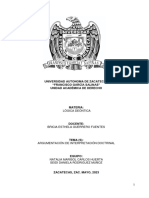 Argumento de Interpretación Doctrinal 