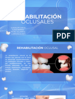 REHABILITACIÓN OCLUSAL