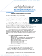 Ibm Spss For Introductory Statistics Use and Interpretation 5th Morgan Solution Manual