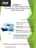 Introduction To Transportation Science Engineering