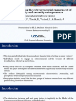 Factors Influencing The Entrepreneurial Engagement of Opportunity and Necessity Entrepreneurs - Van Der Zwan Et Atl (2016)