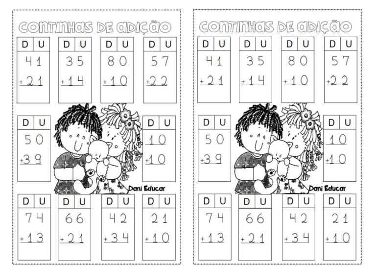 Matematica Contas Adição Pdf
