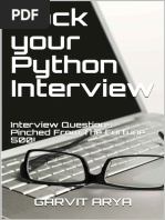 Rock Your Python Interview Interview Questions Pinched From The Fortune 500 (GARVIT ARYA) (Z-Library)