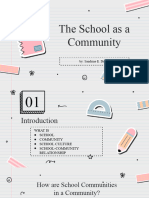School As Community