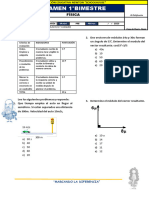 Examen de Fisica Pre Recuperacion