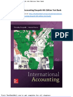 International Accounting Doupnik 4th Edition Test Bank