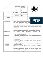 Informed Consent No. Dokumen: Sop/Ukp/ /2023 No. Revisi: 03 Tanggal Terbit: 24 Juni 2023