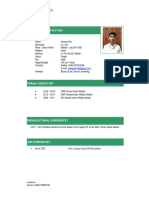 Ahmad Fikri: Personal Identification