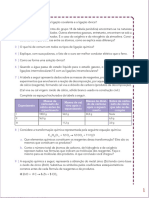 Atividades Ligação Química