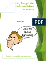 Sejarah Bahasa Indonesia