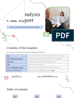 Psychoanalysis Case Report by Slidesgo