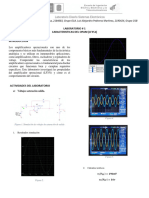Laboratorio # 1 Caracteristicas Del Opam (Lf351) : Laboratorio Diseño Sistemas Electrónicos